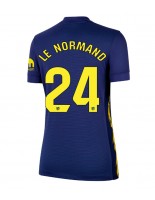 Atletico Madrid Robin Le Normand #24 Venkovní Dres pro Dámské 2025-26 Krátký Rukáv